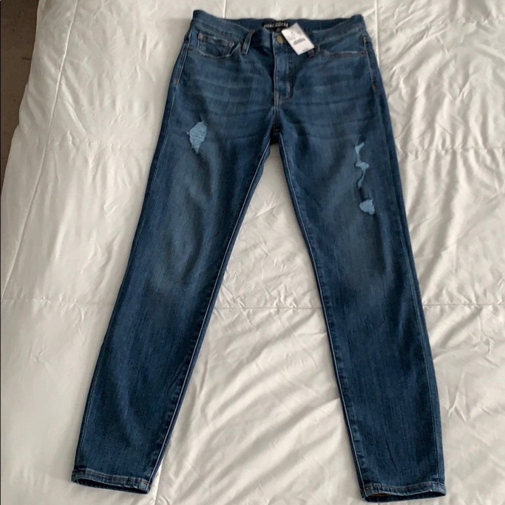 High rise jeans